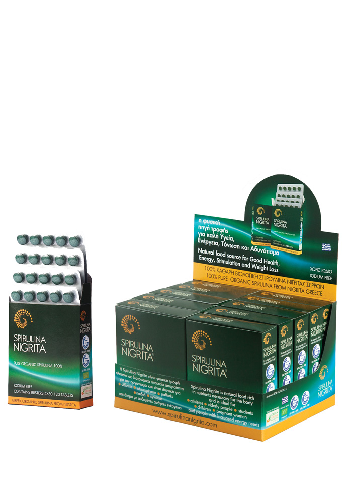 Spirulina Nigrita 120 Tablets 48g