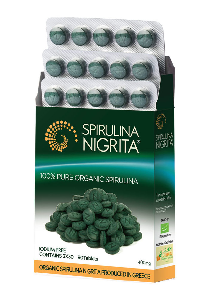 Spirulina Nigrita 90 Tablets EL 36g