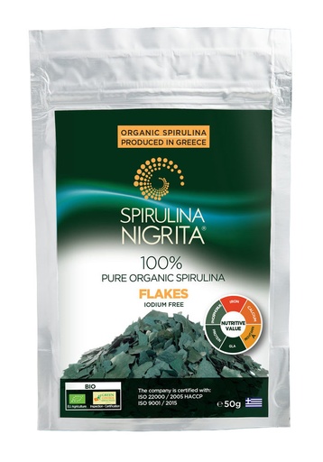 [000015] Spiruline Nigrita en Flocons Doypack 50g